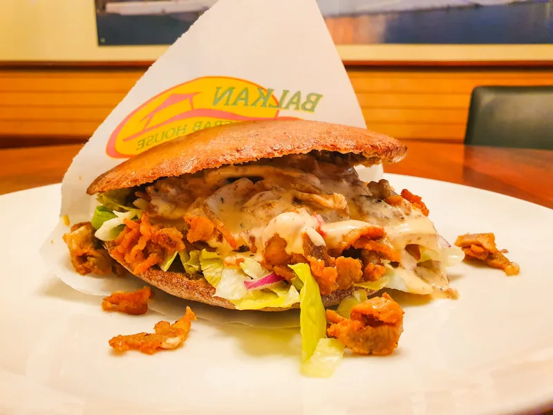 Fersk kebab fra Balkan